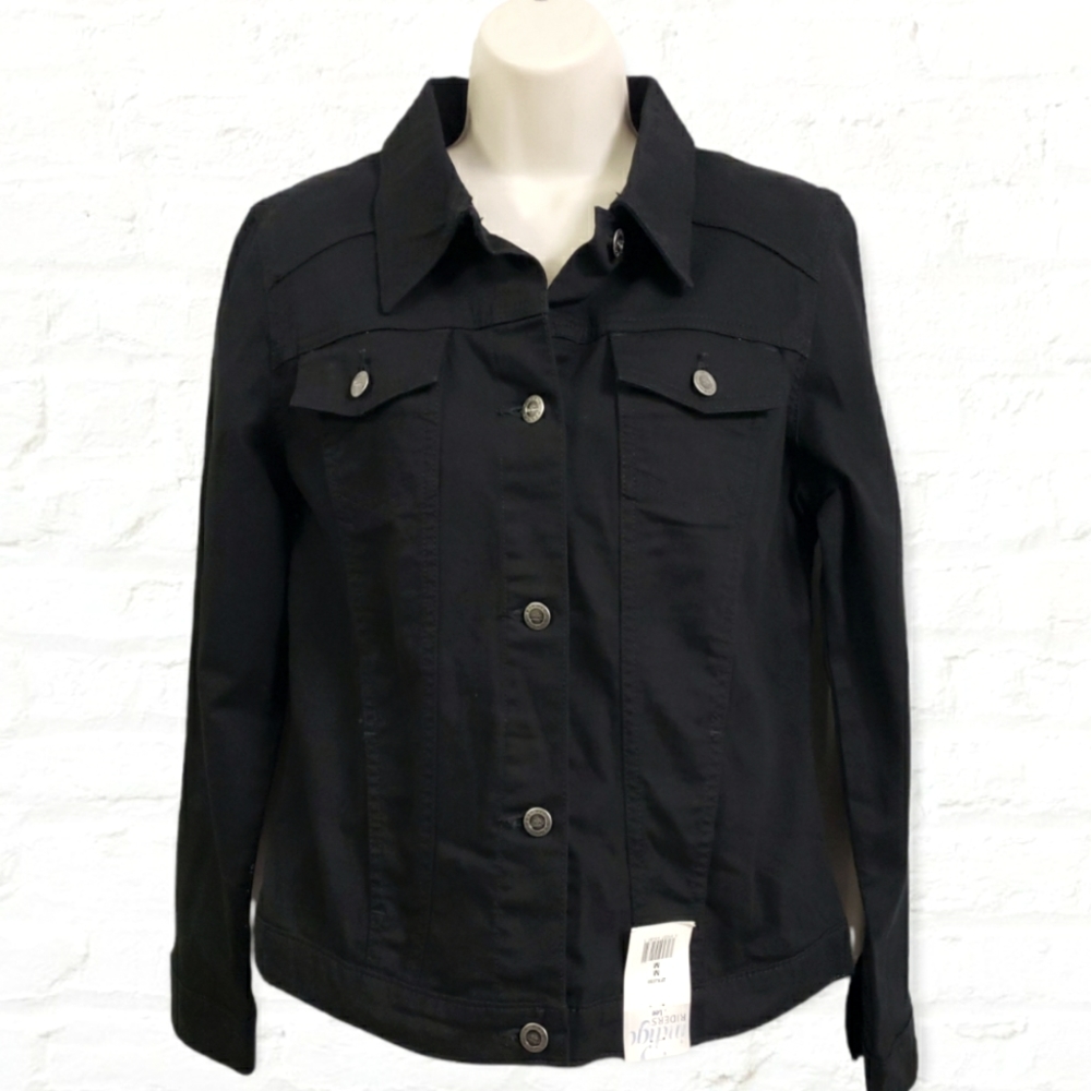 Riders by Lee Indigo Women's Denim Jacket size Medium